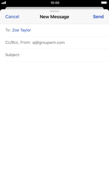 Press the field next to 