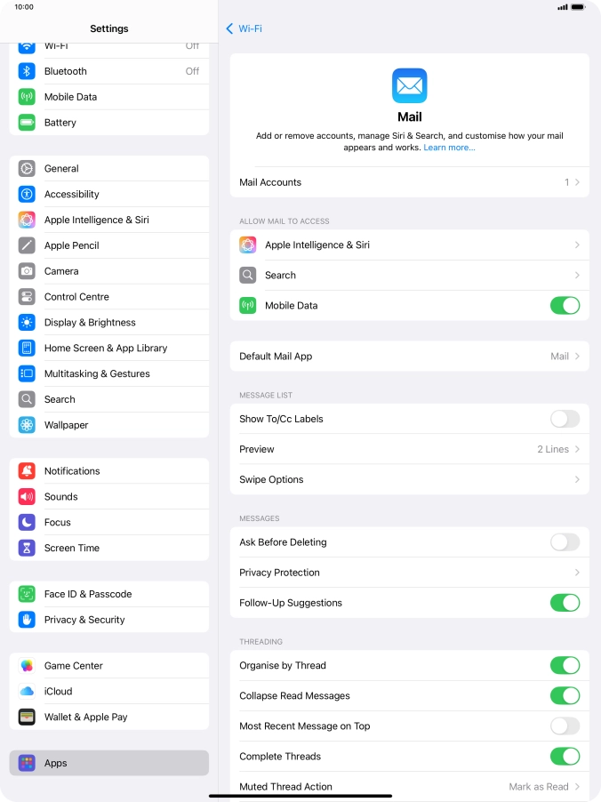 Press Mail Accounts.