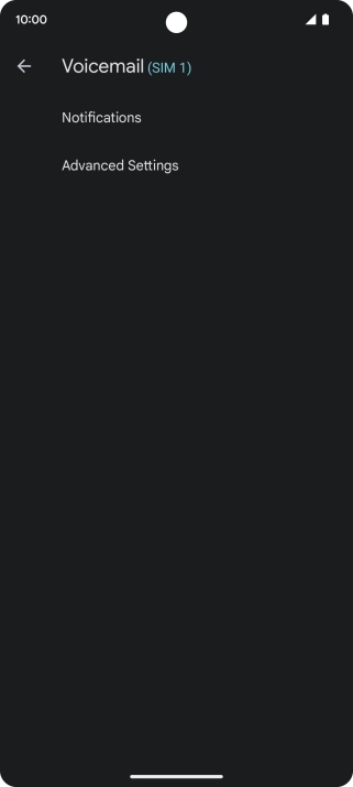 Press Advanced Settings.