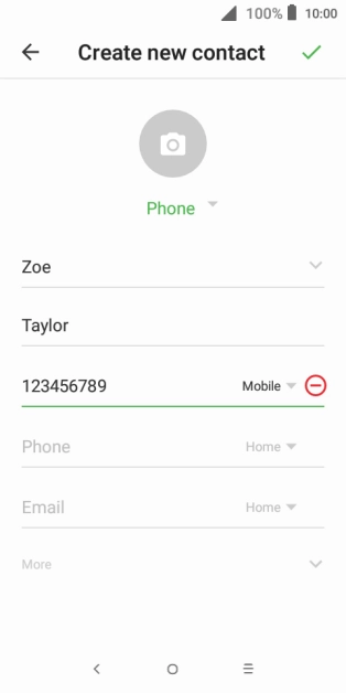 Press the save icon.