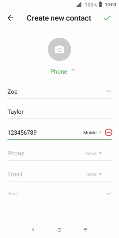 Press the save icon.