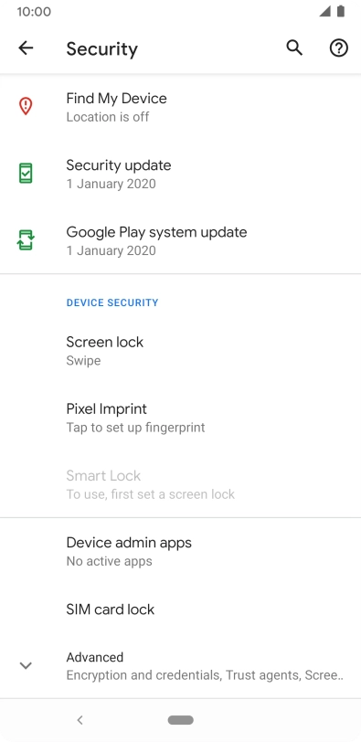 Press Pixel Imprint.