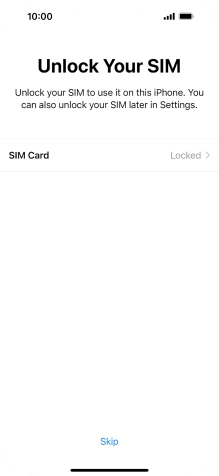 Press SIM Card.