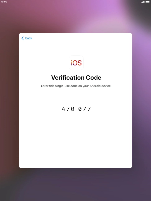 Follow the instructions on the screen and in the 