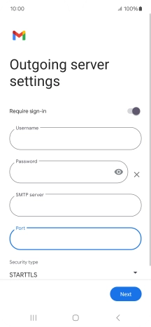 Press the drop down list below 