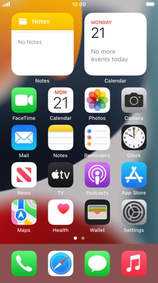 At the same time, press and hold the Home key and keep them both pressed to take a screenshot.