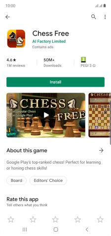Press Install and follow the instructions on the screen to install the app.