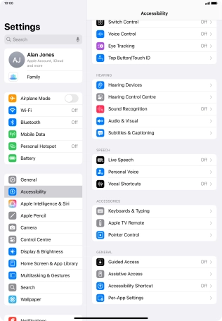 Press the required category below 