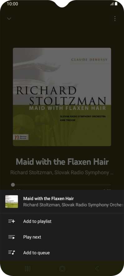 Press Add to playlist.