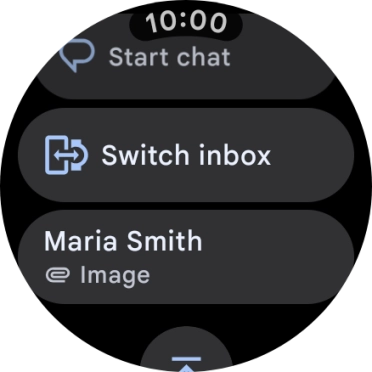 Press the required picture message.