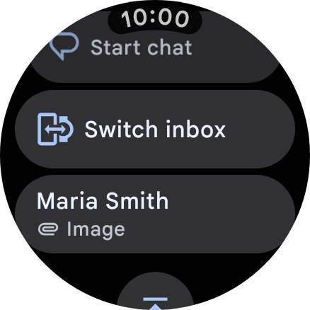 Press the required picture message.