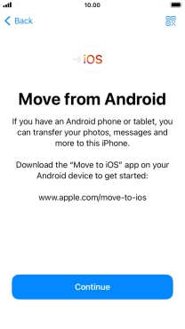 To transfer content to your phone, you need to install the app 