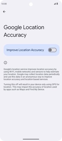 If you press the indicator next to 