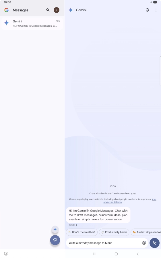 Write or say in your own words which topic you would like to use.