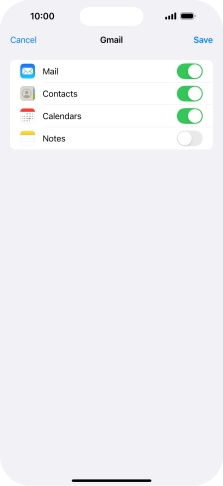 If this screen is displayed, you email account has been recognised and set up automatically. Follow the instructions on the screen to key in more information and finish setting up your email account.