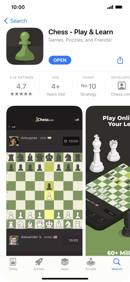 Slide your finger upwards starting from the bottom of the screen to return to the home screen.