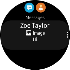 Press the required picture message.