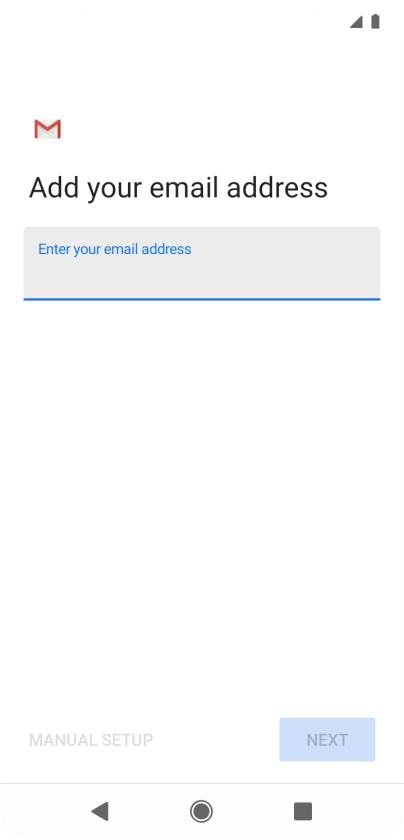 Press the field below 