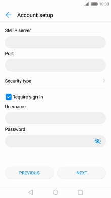 Press the field below 