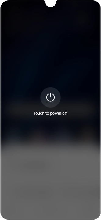 Press Touch to power off.