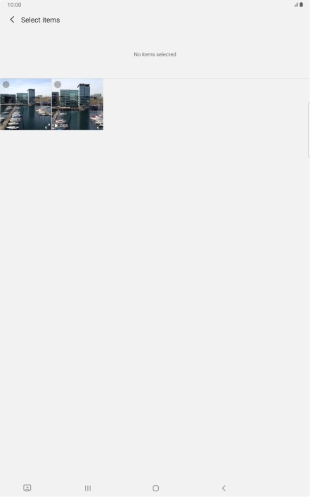 Press the required picture.