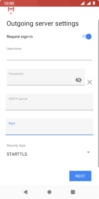 Press the drop down list below 