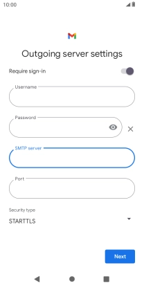 Press the field below 