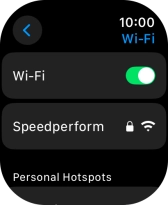 Press the Digital Crown several times to return to standby mode.