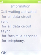 Press the Navigation key.