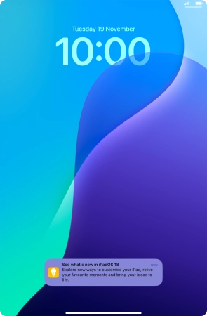 Press the required notification and follow the instructions on the screen to use the selected function.