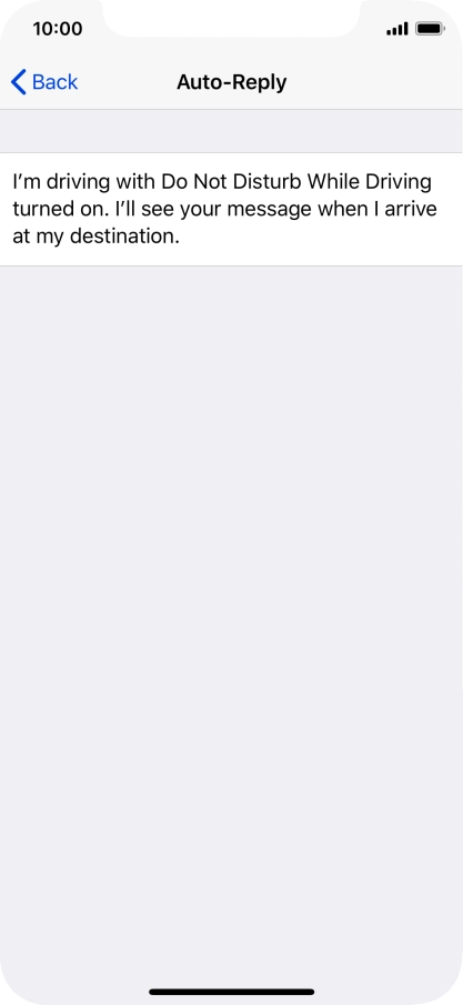 Slide your finger upwards starting from the bottom of the screen to return to the home screen.