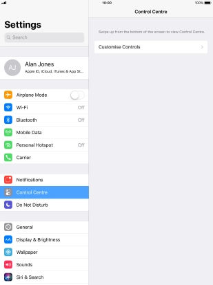 Press Customise Controls.