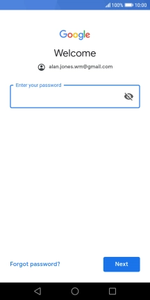 Press the field below 