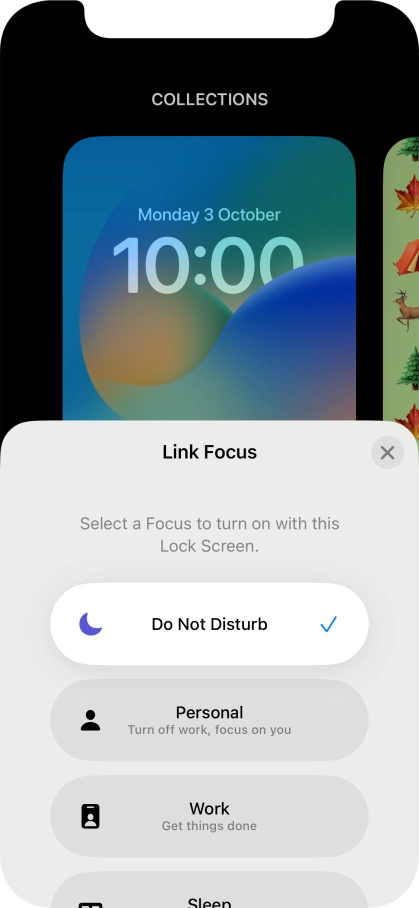Press the close icon.