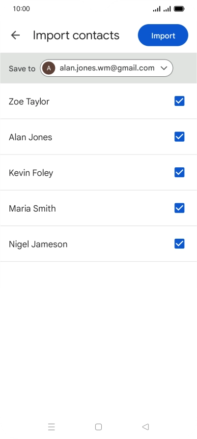 Press the drop down list next to 
