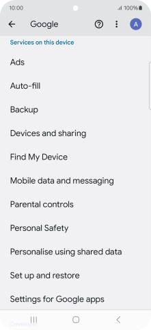 Press Find My Device.