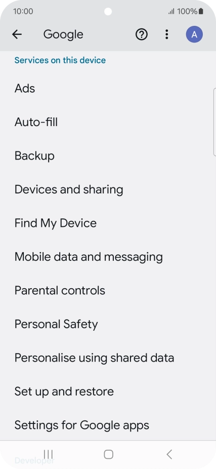 Press Find My Device.