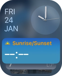 Press and hold anywhere on the screen.