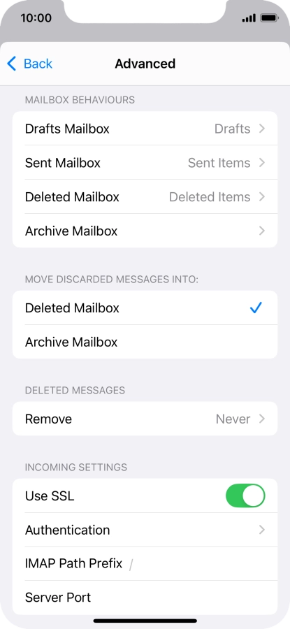 Press Authentication.