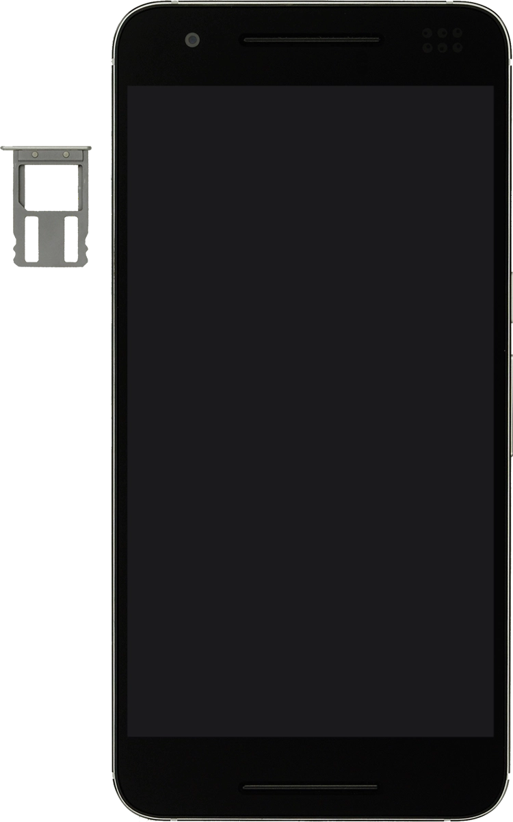 Turn your SIM so the angled corner of the SIM matches the angled corner of the SIM holder.