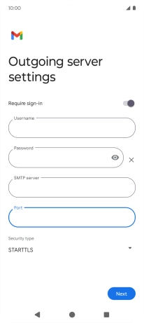 Press the drop down list below 