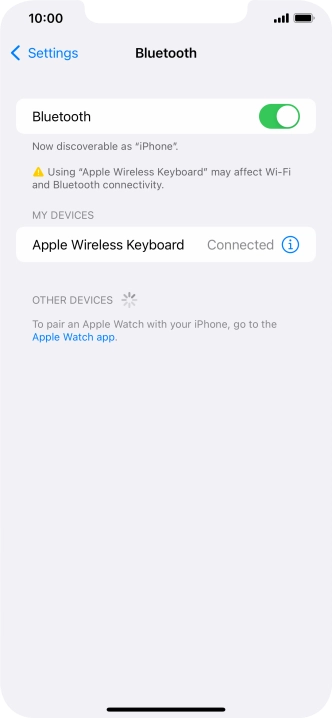 Slide your finger upwards starting from the bottom of the screen to return to the home screen.