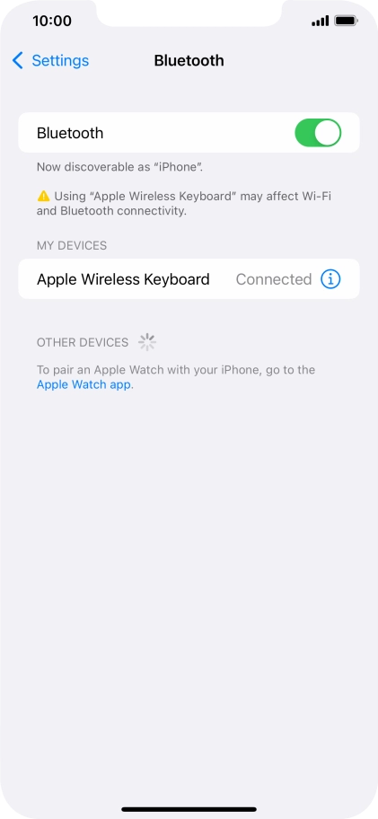 Slide your finger upwards starting from the bottom of the screen to return to the home screen.