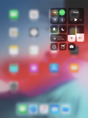 Press the sound mode icon to turn silent mode on or off.