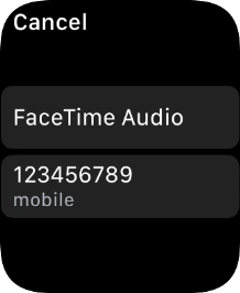 Press the required number.