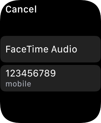 Press the required number.