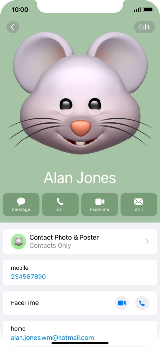 Slide your finger upwards starting from the bottom of the screen to return to the home screen.
