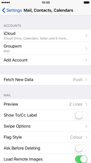 Press Fetch New Data.