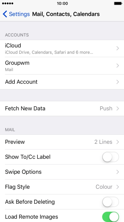 Press Fetch New Data.