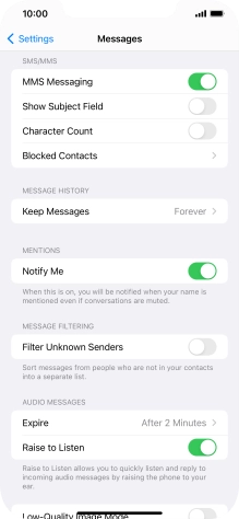 Slide your finger upwards starting from the bottom of the screen to return to the home screen.
